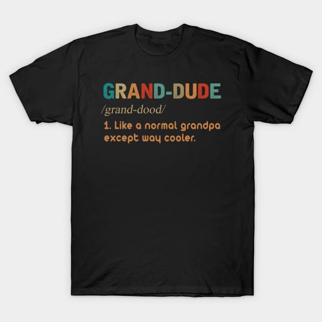 GRAND-DUDE COOLER GRANDPA T-Shirt by JohnetteMcdonnell